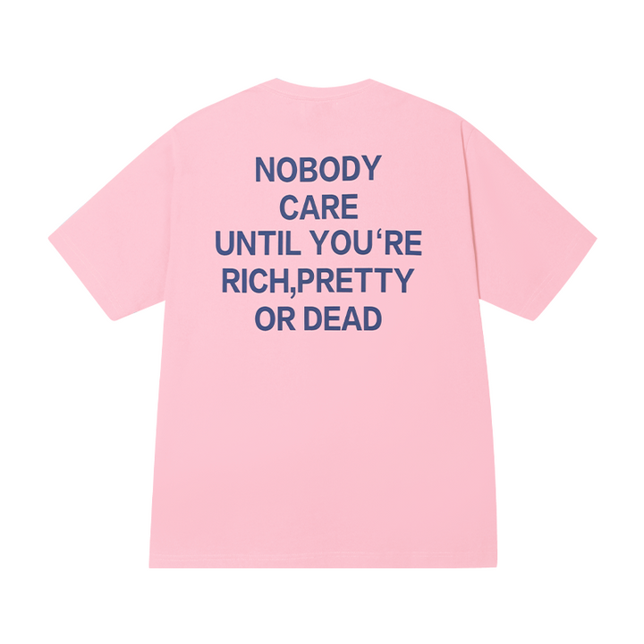 DONCARE(AFGK) “Slogan logo tee”