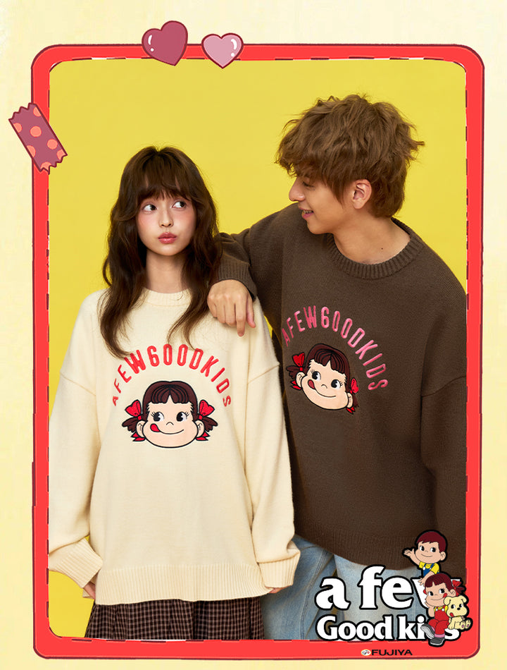 DONCARE(AFGK) "Fujiya logo sweater"