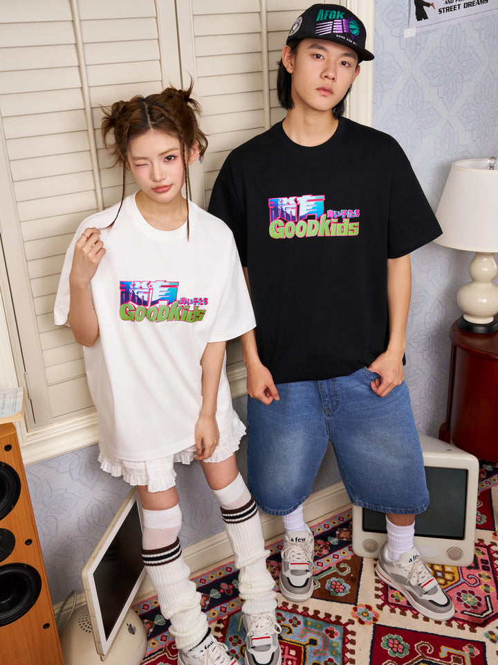 DONCARE(AFGK) “Japanese logo tee”