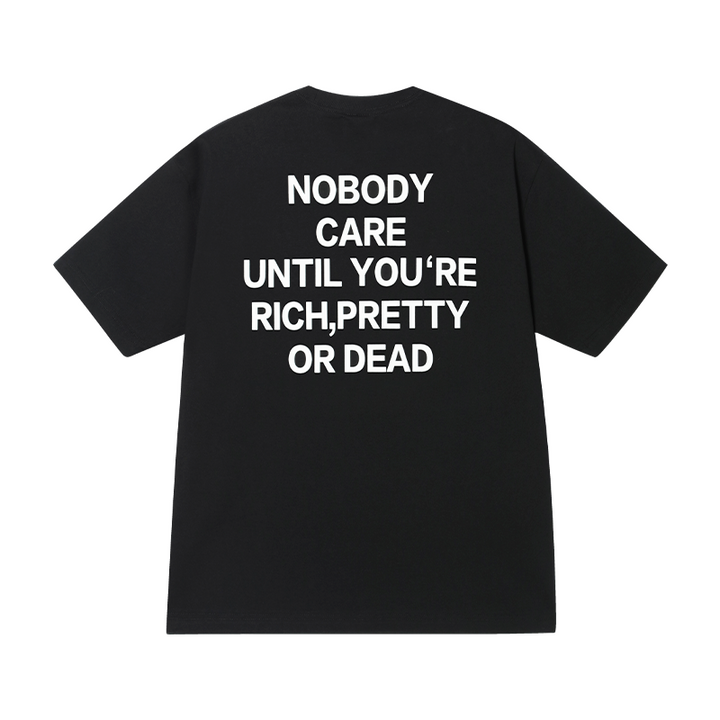 DONCARE(AFGK) “Slogan logo tee”