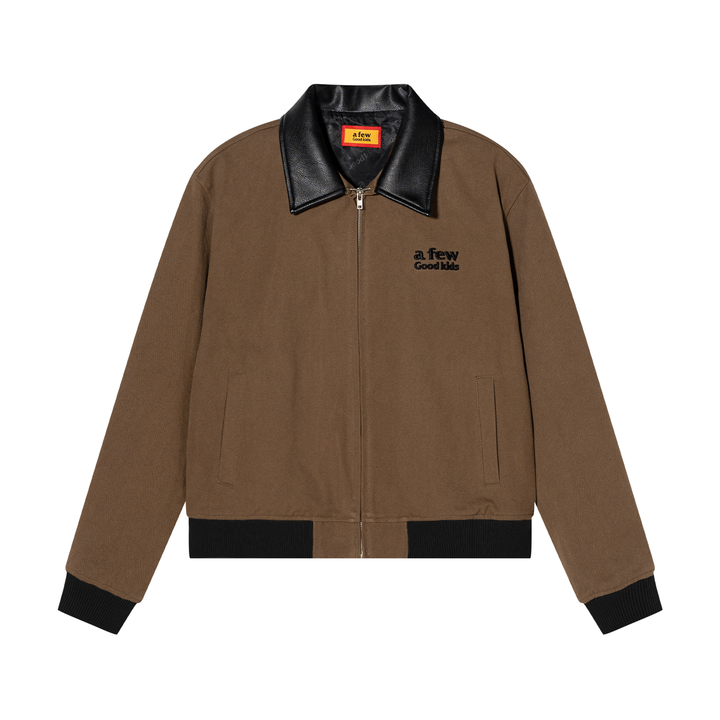 DOCNARE(AFGK) "Leather detroit jacket"