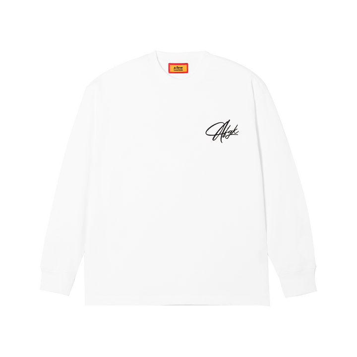 (AFGK) "Script Logo Long-Sleeve T-Shirt"
