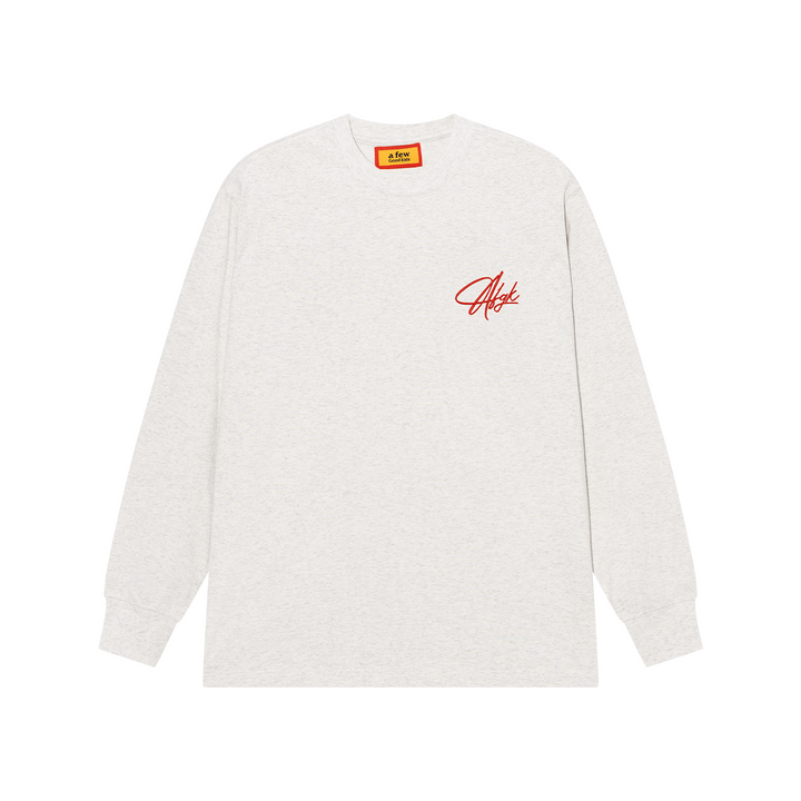 (AFGK) "Script Logo Long-Sleeve T-Shirt"