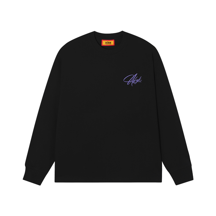 (AFGK) "Script Logo Long-Sleeve T-Shirt"