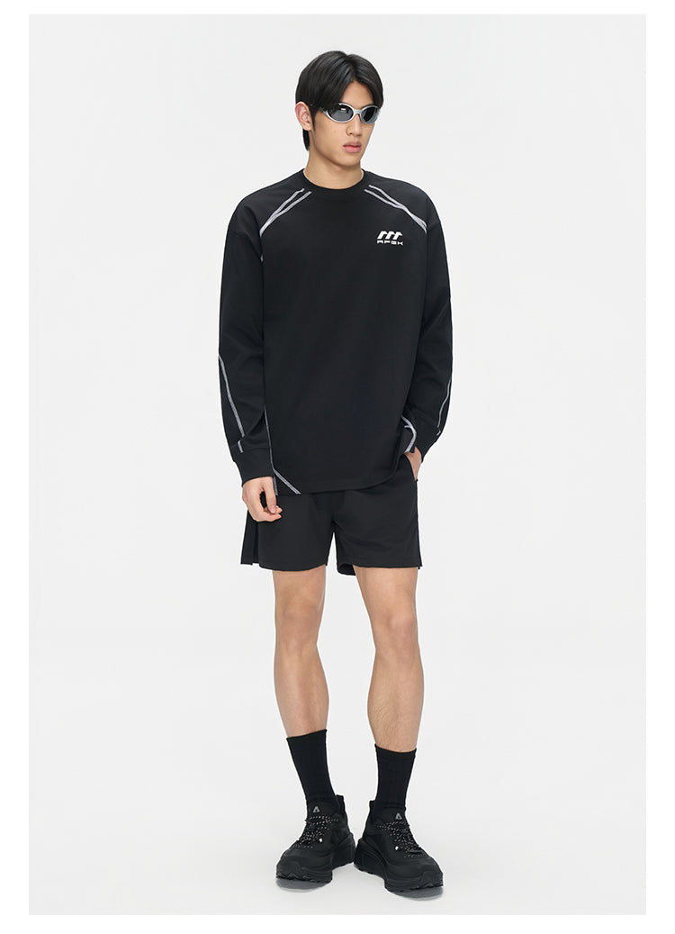 (AFGK) "Contour Stitch Quick-Dry Long Sleeve"