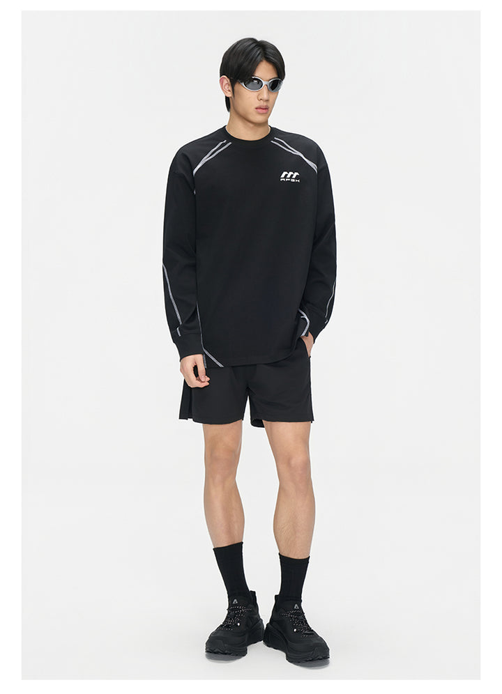 (AFGK) "Contour Stitch Quick-Dry Long Sleeve"