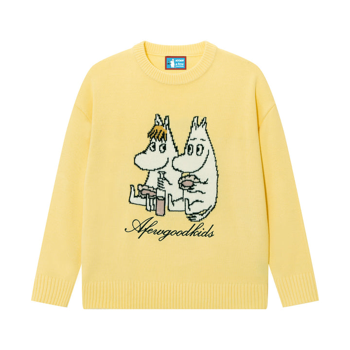 AFGK X MOOMIN “Logo knit sweater”