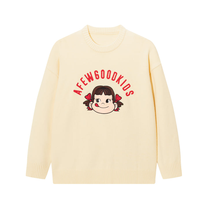 DONCARE(AFGK) "Fujiya logo sweater"