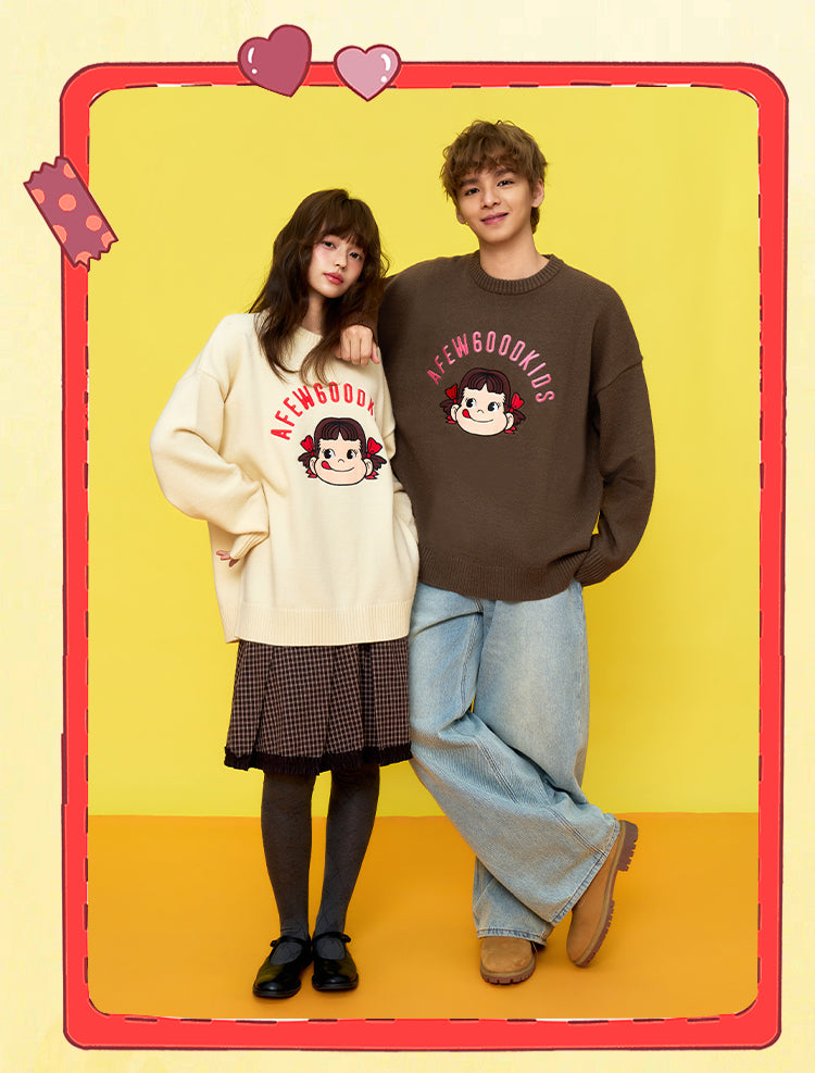 DONCARE(AFGK) "Fujiya logo sweater"