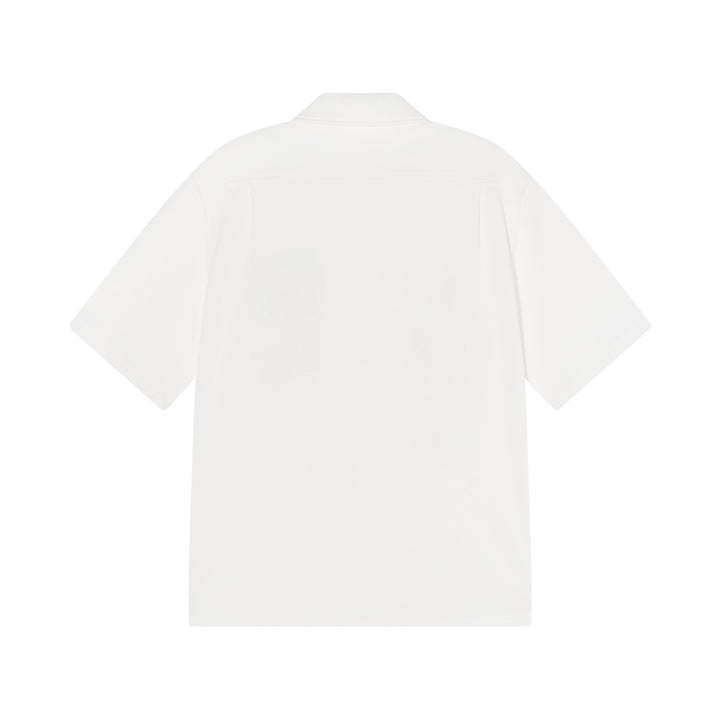 DONCARE(AFGK) "Floral waffle shirt"