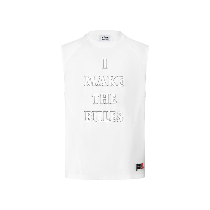 AFGK x SKG "Slogan Tank Top"