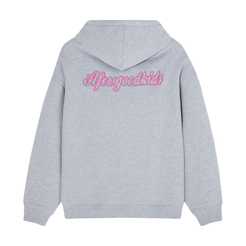 DONCARE(AFGK) “Embroidered patch logo hoodie”