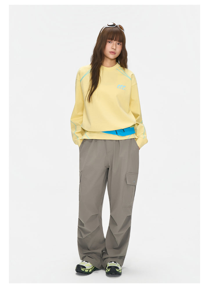 (AFGK) "Contour Stitch Quick-Dry Long Sleeve"
