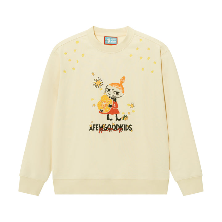 AFGK X MOOMIN "Logo crewneck sweatshirt"