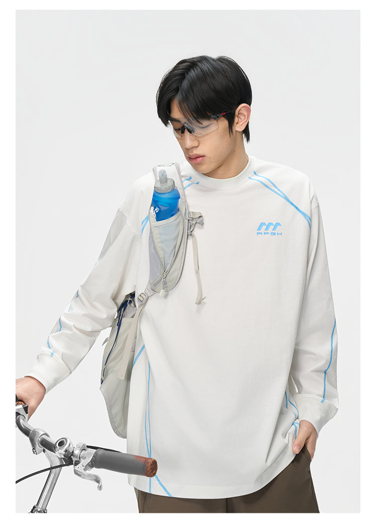 (AFGK) "Contour Stitch Quick-Dry Long Sleeve"