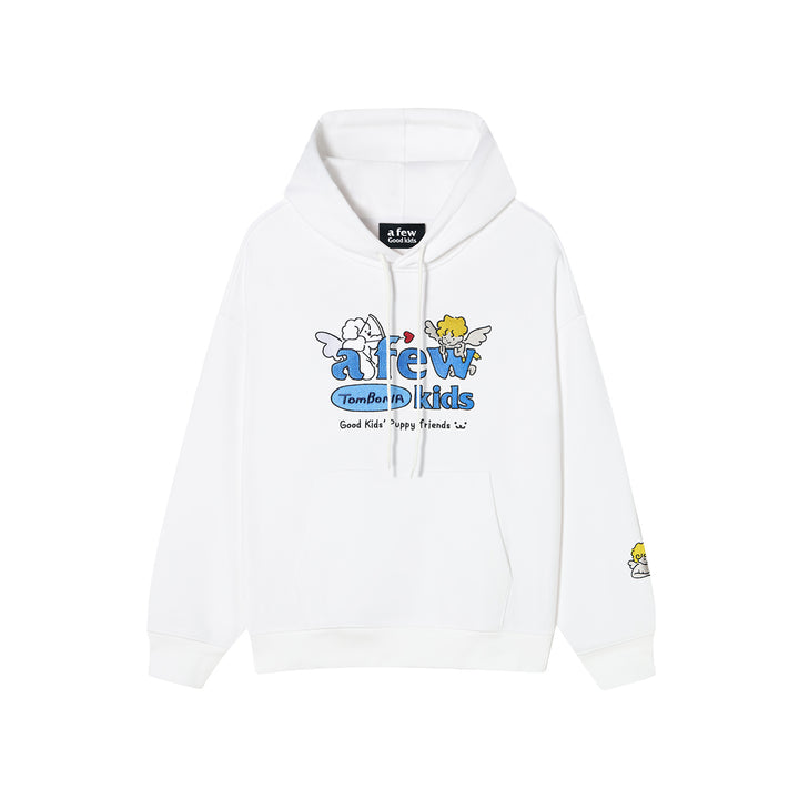 AFGK X TOMBONIA "Cupid puppy logo hoodie"