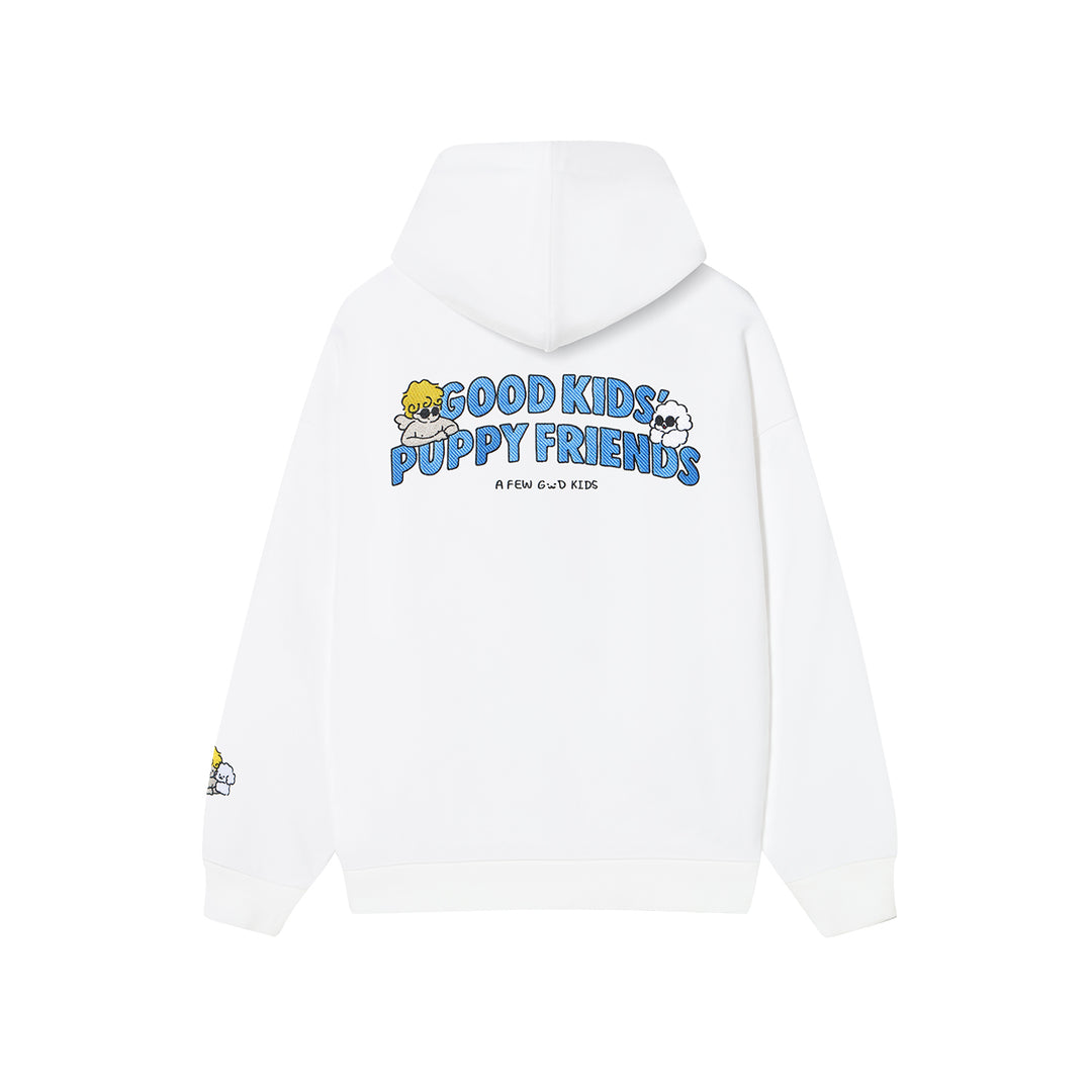 AFGK X TOMBONIA "Cupid puppy logo hoodie"