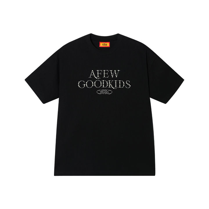 DONCARE(AFGK) "Pearl logo tee"