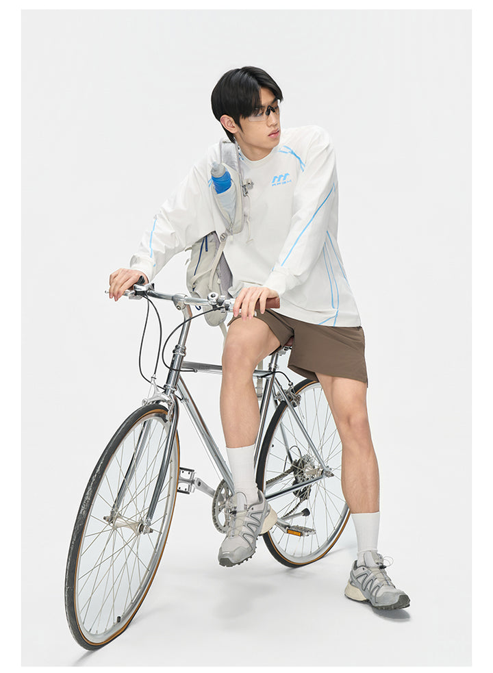 (AFGK) "Contour Stitch Quick-Dry Long Sleeve"