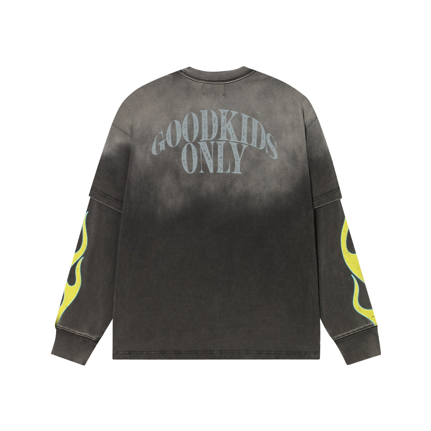 【HI FI FNK】Flame Washed Longsleeve DONCARE(AFGK) “Flame washed long sleeve shirt” – DONCARE_CN