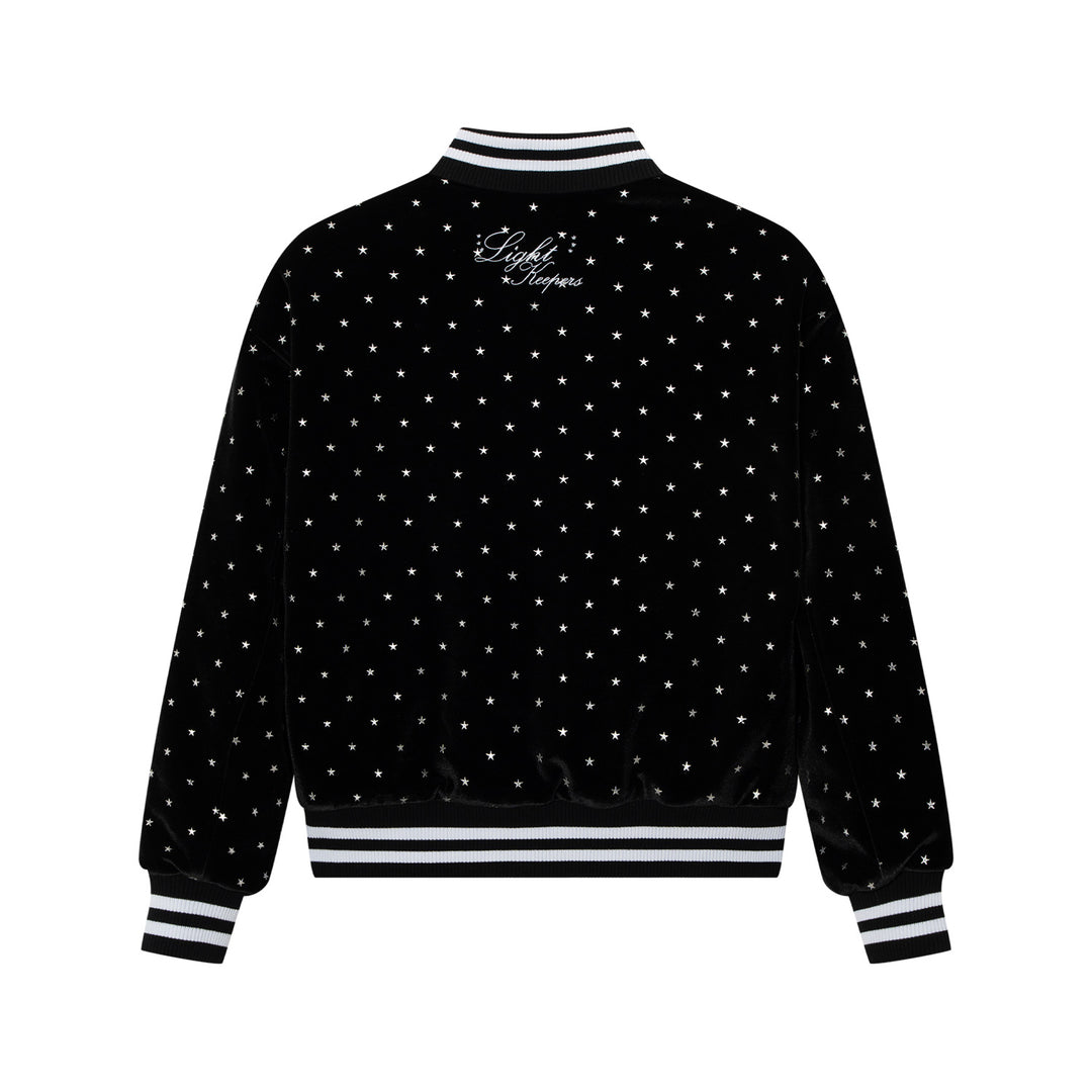 AFGK X MOOMIN "Velvet varsity jacket"