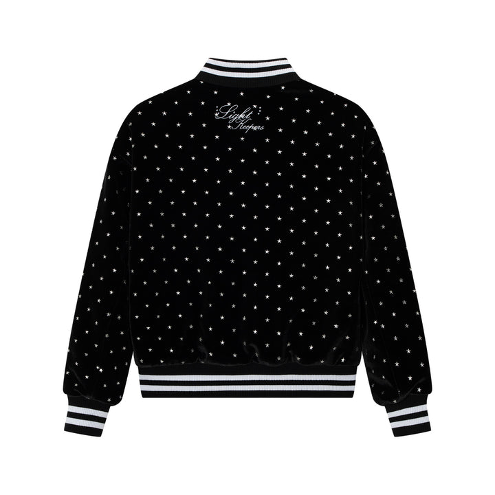AFGK X MOOMIN "Velvet varsity jacket"