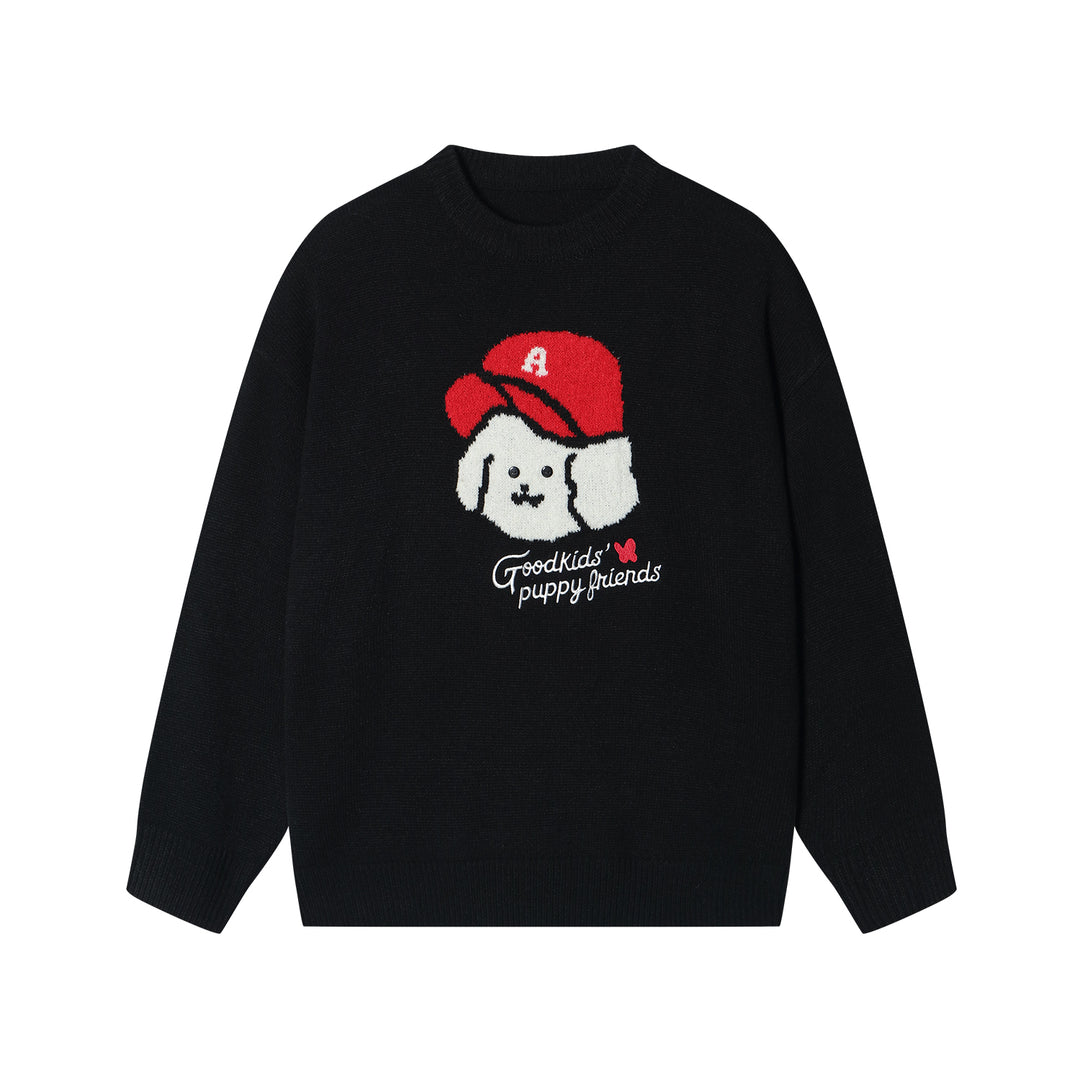 AFGK X TOMBONIA "Puppy logo jumper"