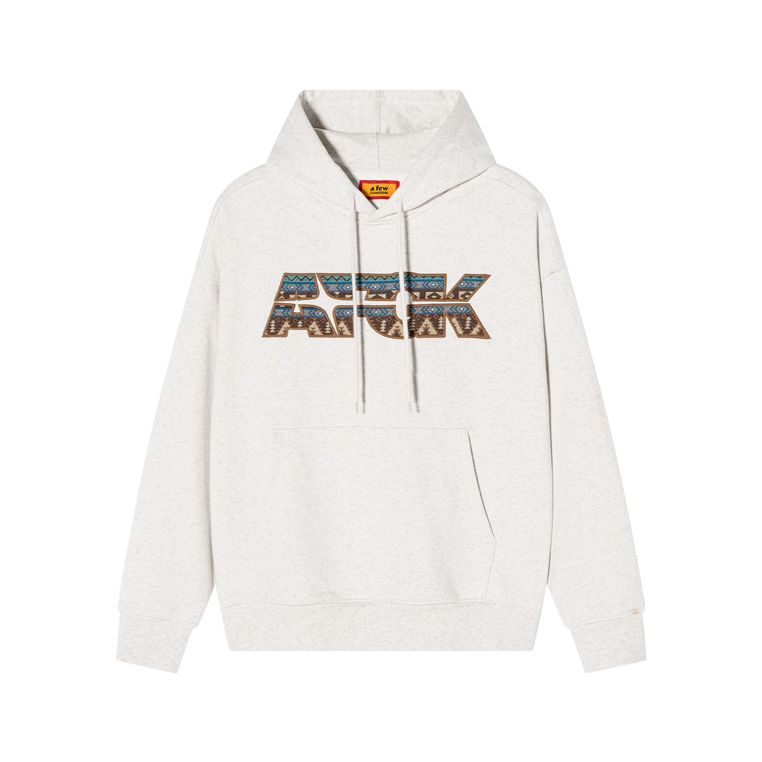 DONCARE(AFGK) "Ethnic Style logo hoodie"