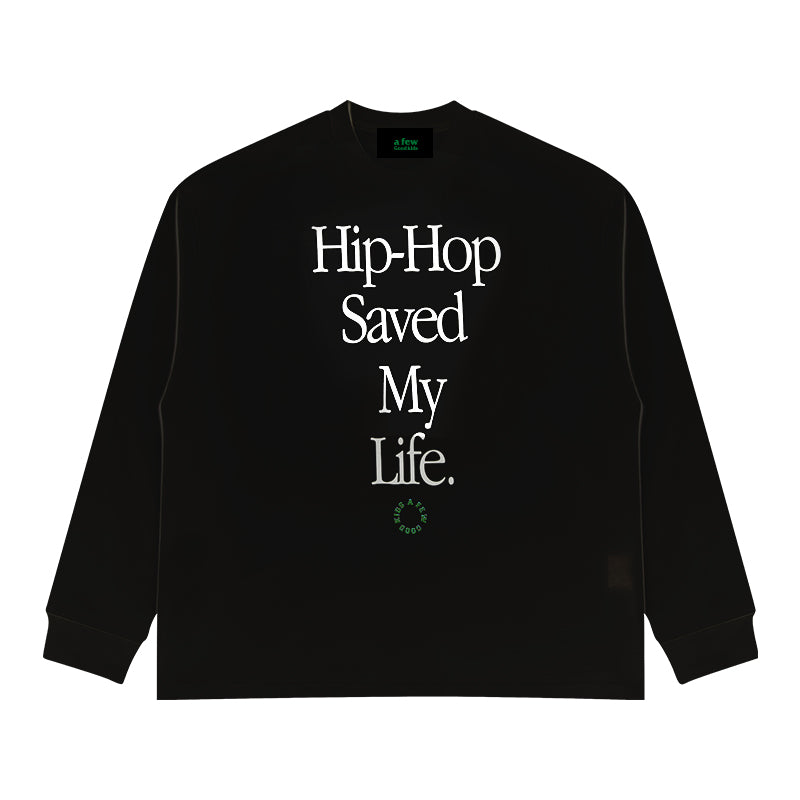 DONCARE(AFGK) "My life long sleeve shirt"