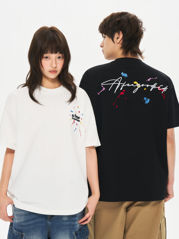 (AFGK) "Paint Splash Logo T-Shirt"