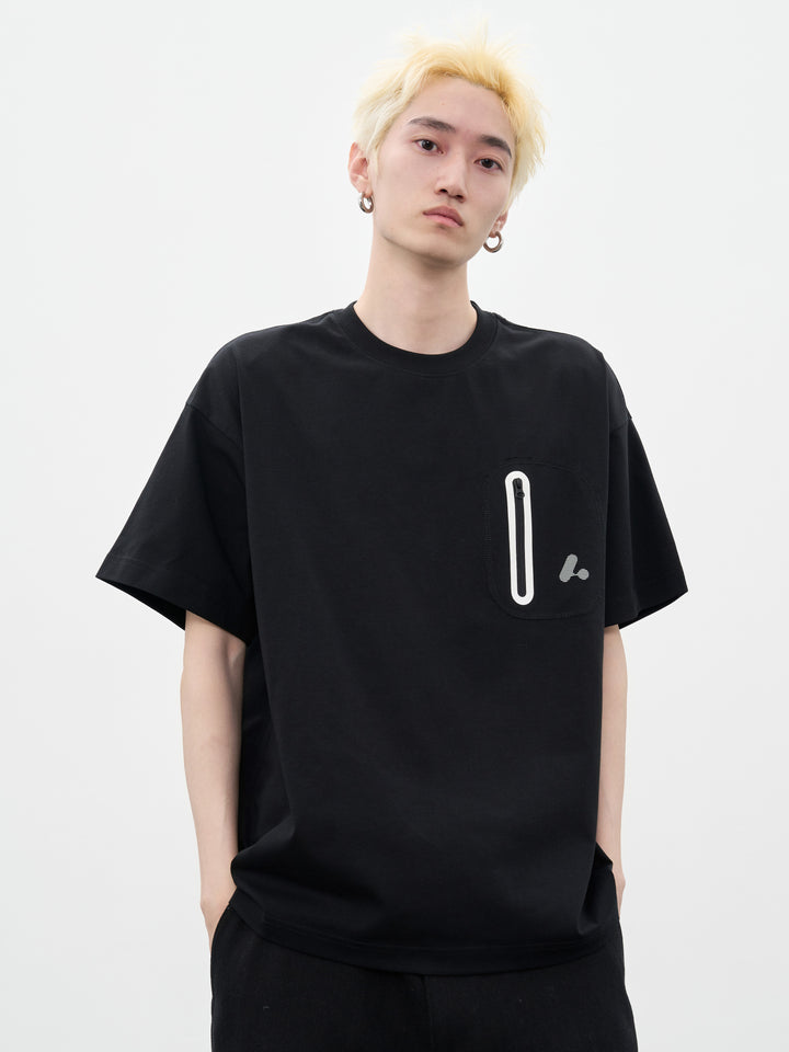 DONCARE(AFGK) "Pocket patch tee"