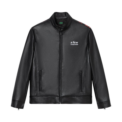 DONCARE(AFGK) "Night kids biker leather jacket"