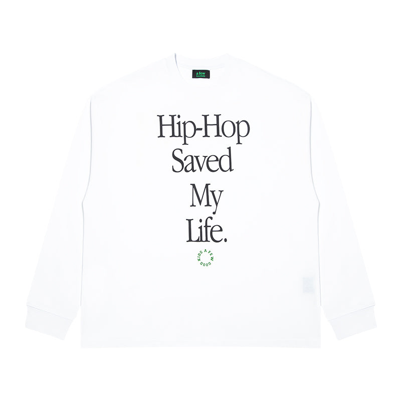 DONCARE(AFGK) "My life long sleeve shirt"