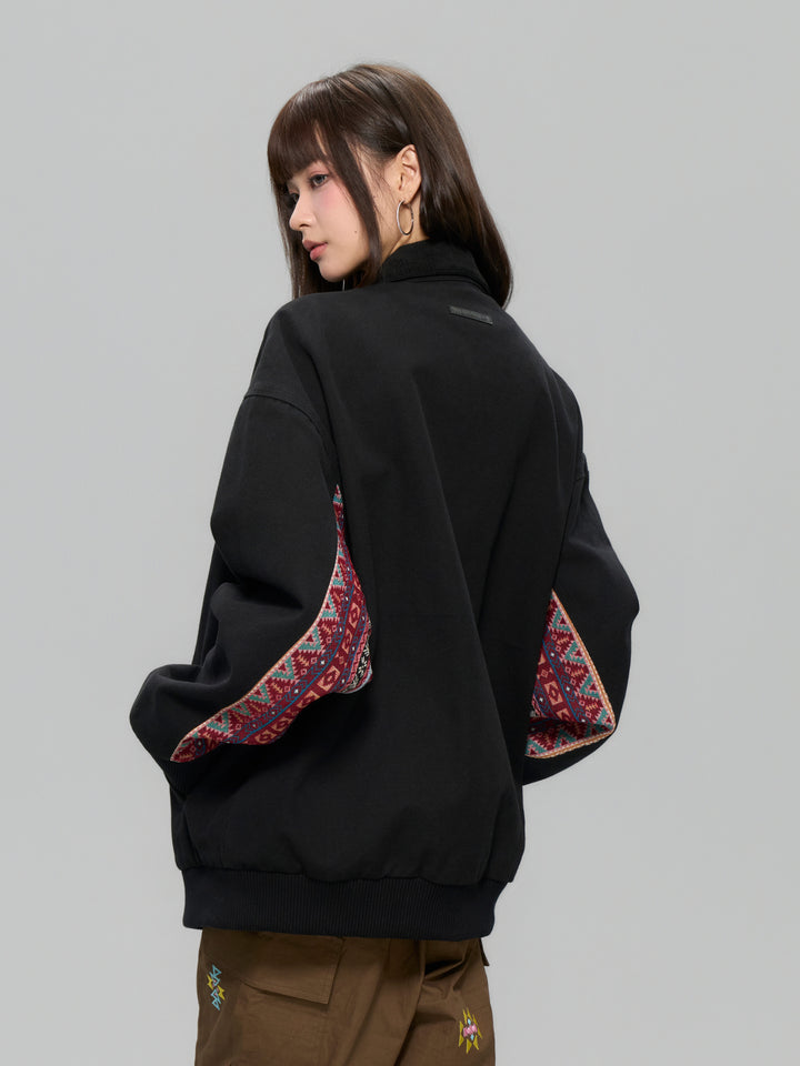 DONCARE(AFGK) "Ethnic Style detroit jacket"