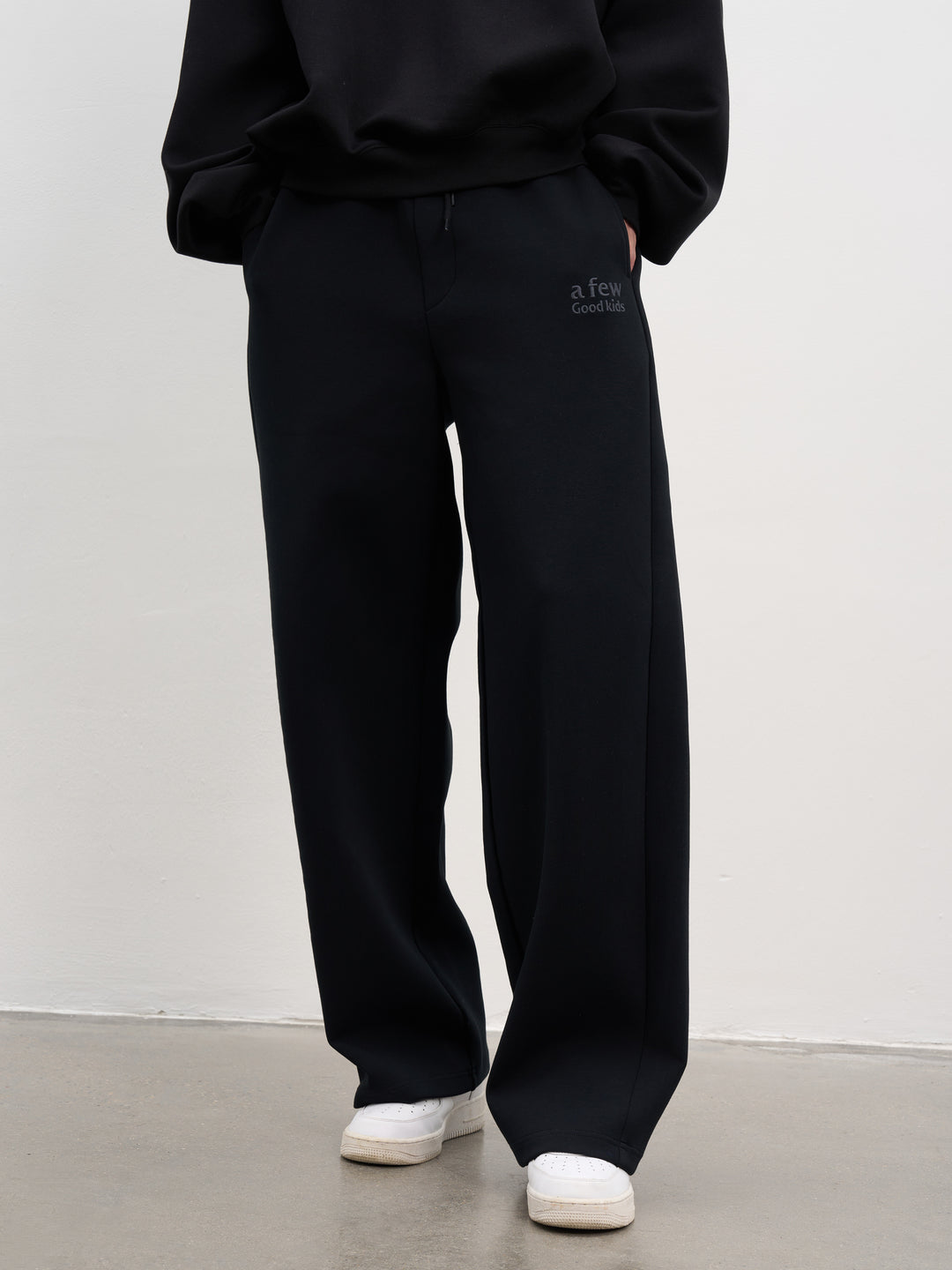 DONCARE(AFGK) "Basic logo trousers"