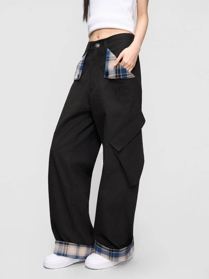 DONCARE(AFGK) "Ethnic pocket trousers"