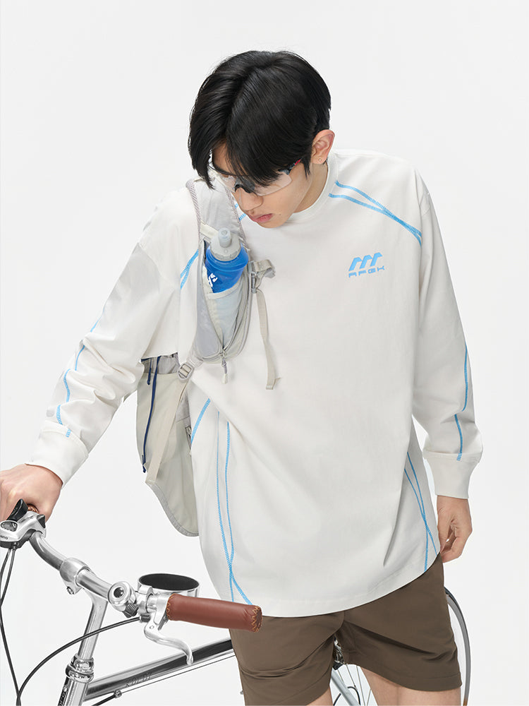 (AFGK) "Contour Stitch Quick-Dry Long Sleeve"