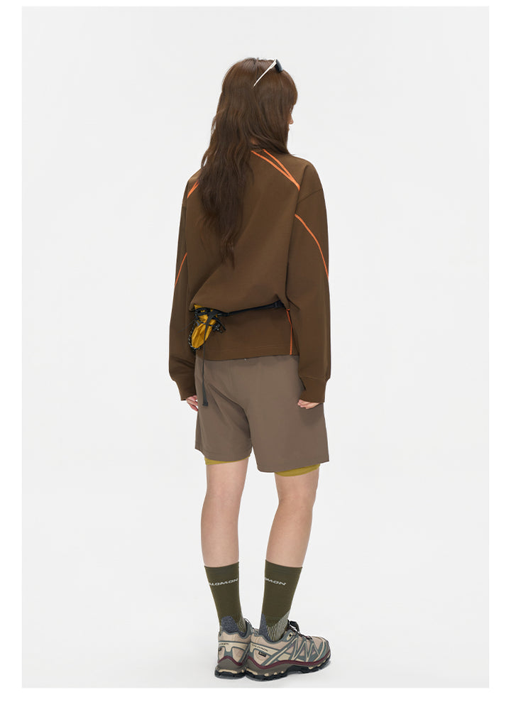 (AFGK) "Contour Stitch Quick-Dry Long Sleeve"