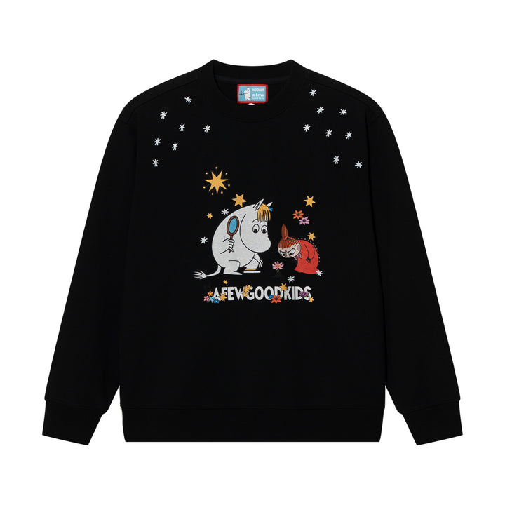AFGK X MOOMIN "Logo crewneck sweatshirt"