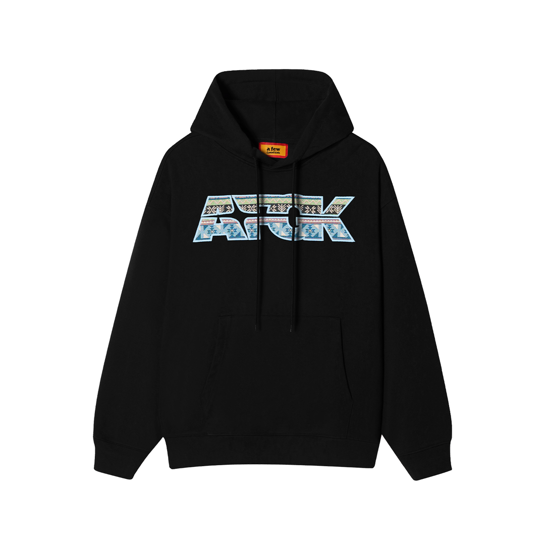 DONCARE(AFGK) "Ethnic Style logo hoodie"