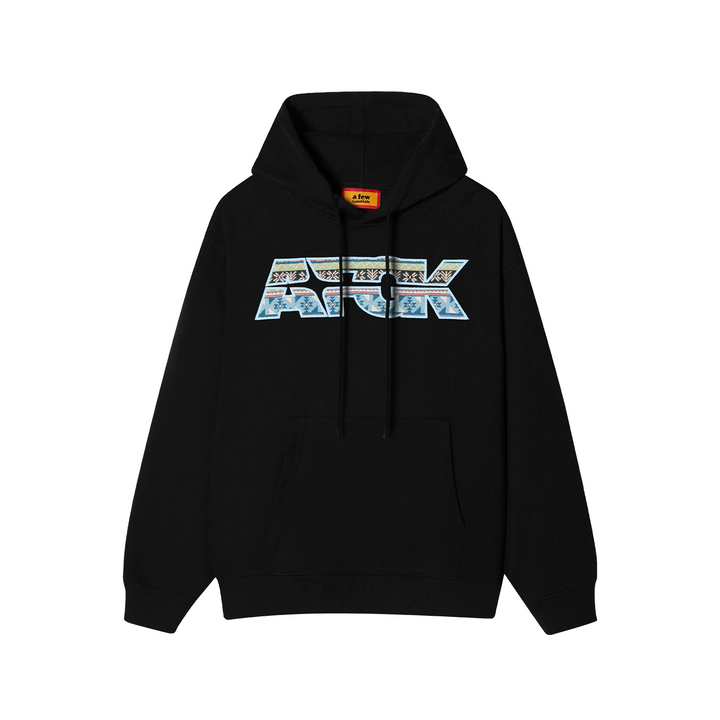 DONCARE(AFGK) "Ethnic Style logo hoodie"
