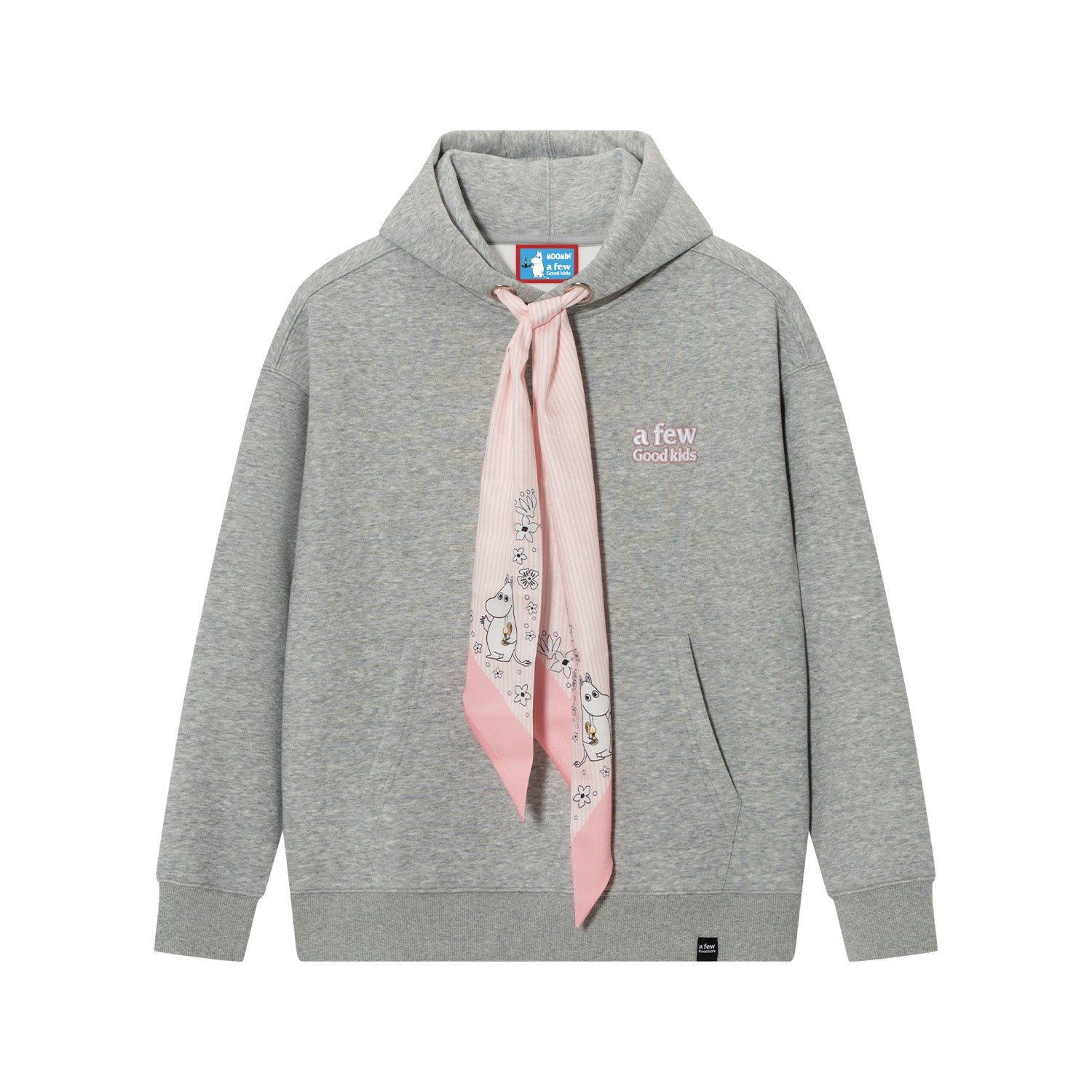 AFGK X MOOMIN “Scarf scuba hoodie