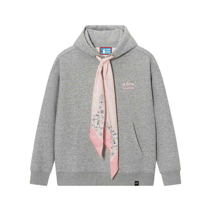 AFGK X MOOMIN “Scarf scuba hoodie"