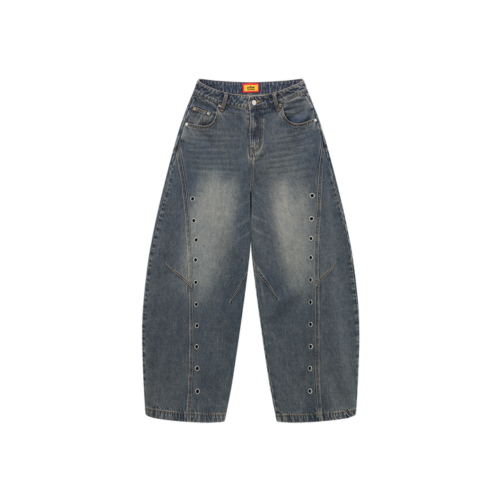 DONCARE(AFGK) "Washed baggy jeans"