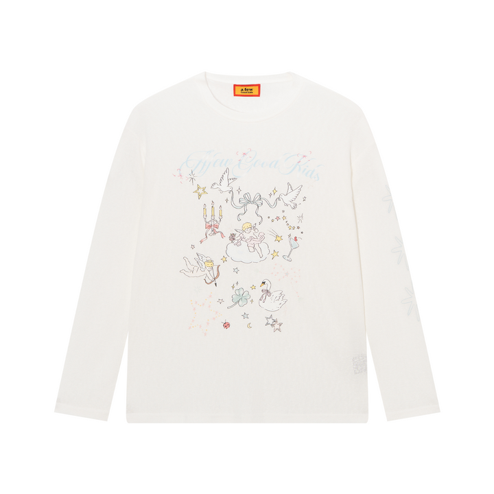 DONCARE(AFGK) "Cartoon logo sweatshirt"