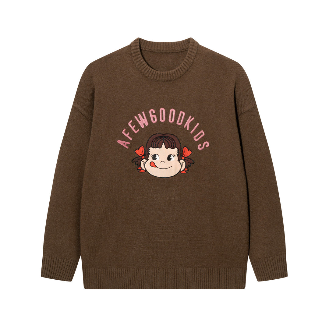 DONCARE(AFGK) "Fujiya logo sweater"