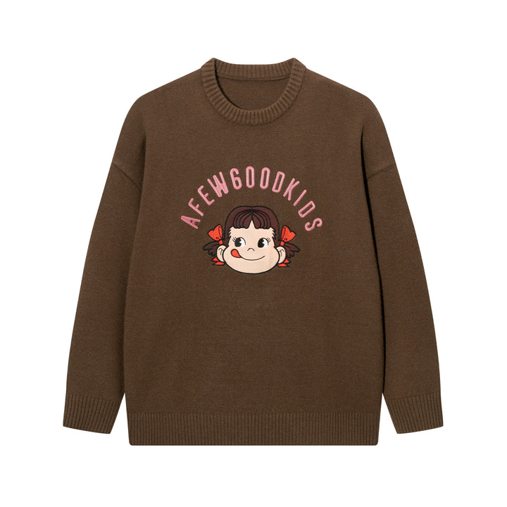 DONCARE(AFGK) "Fujiya logo sweater"