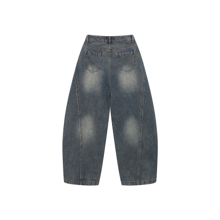 DONCARE(AFGK) "Washed baggy jeans"