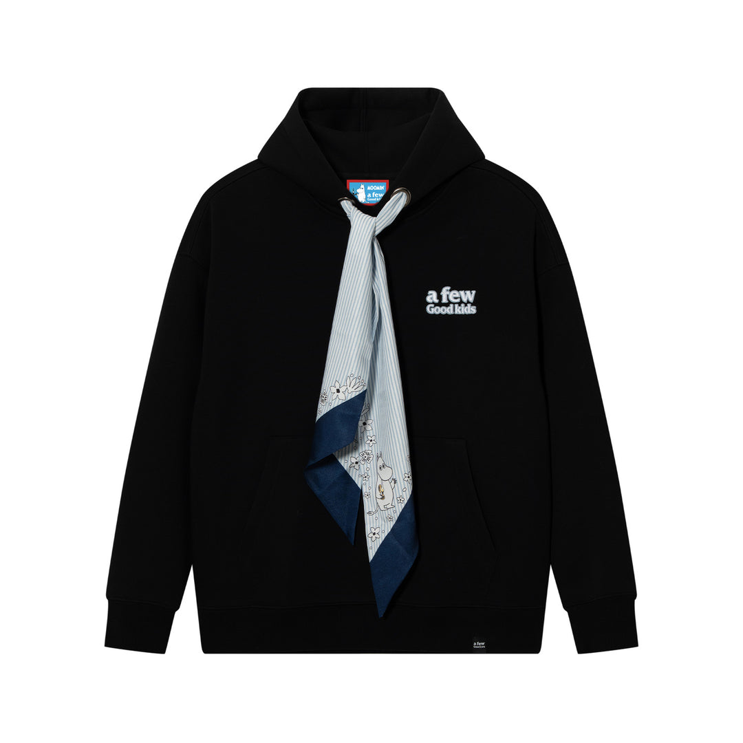 AFGK X MOOMIN “Scarf scuba hoodie"