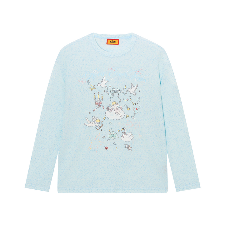 DONCARE(AFGK) "Cartoon logo sweatshirt"